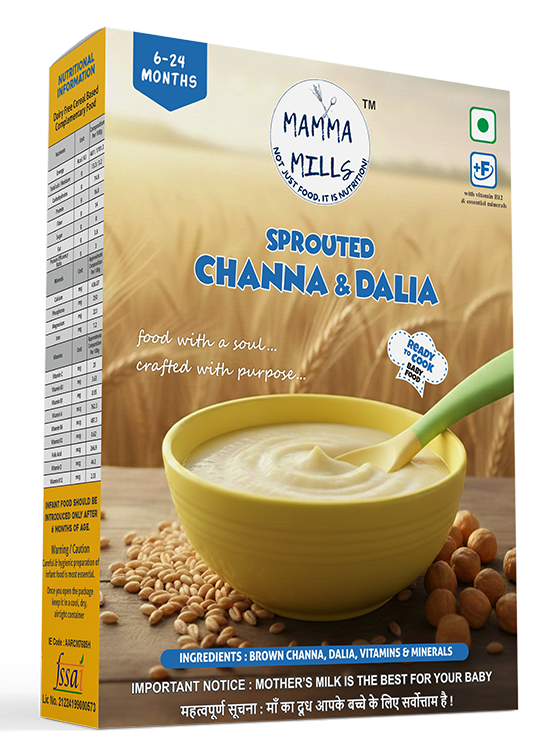 Dalia and brown chana