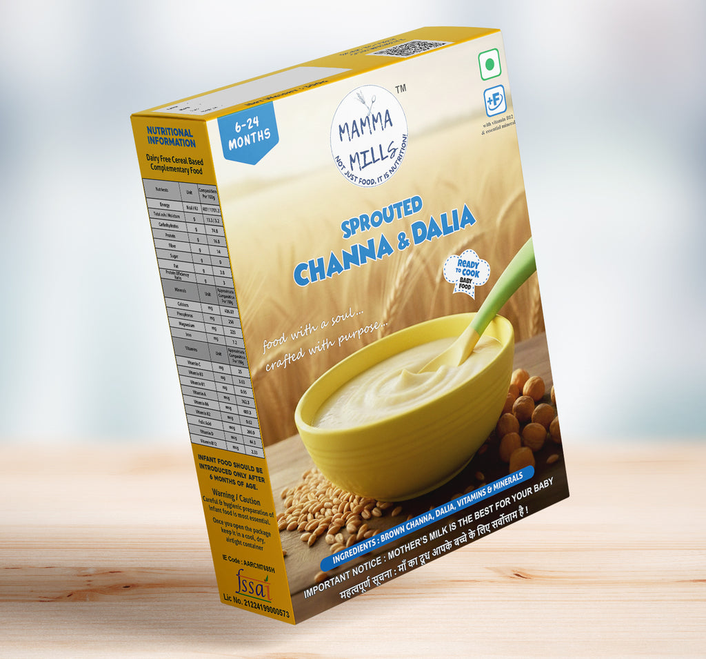 Dalia and brown chana