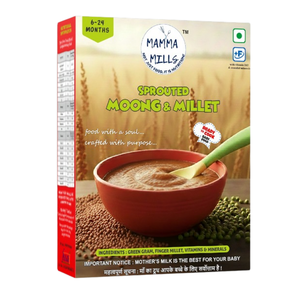 Sprouted Moong and Millet