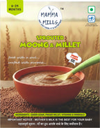Sprouted Moong and Millet